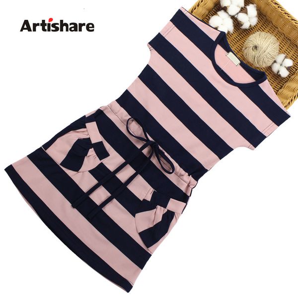 

girl's dresses dress for girls striped girls summer dress casual style dress girls summer teenage kids clothes 6 8 10 12 13 14 year 230, Red;yellow