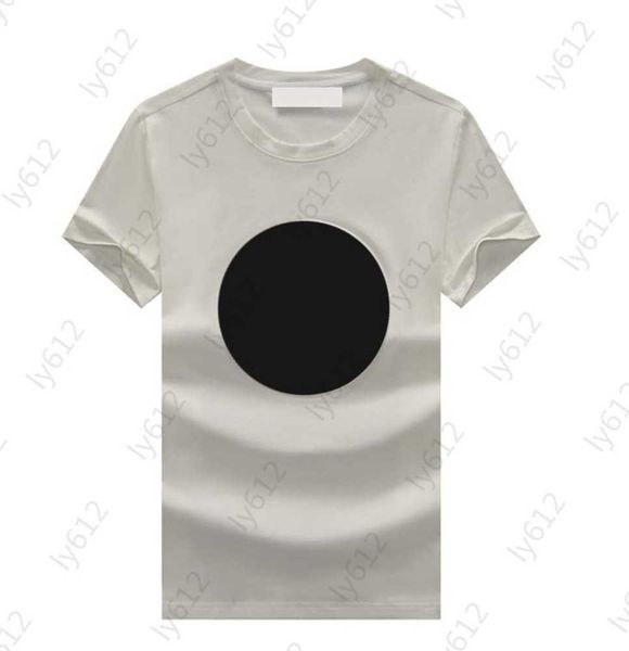 

causal designer spring summer solid color fashion anti-wrinkle anti-pilling white cotton brand letter logo printed sports short sleeve t-sh, White;black