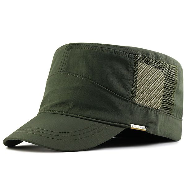 

ball caps cadet military army baseball cap summer mesh cotton basic trucker dad hats for men big head plus size oversize 230421, Blue;gray