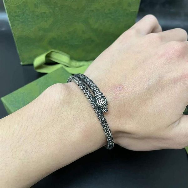 

nail bracelet designer bracelet mens luxury snake type jewelry women bracelets stainless steel gold plated not allergic never fade275n, Golden;silver