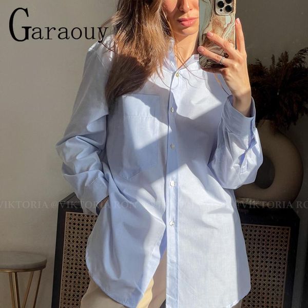 

shirts garaouy 2022 new spring autumn women shirt blouse long sleeve chic female office lady blusas mujer de moda, White