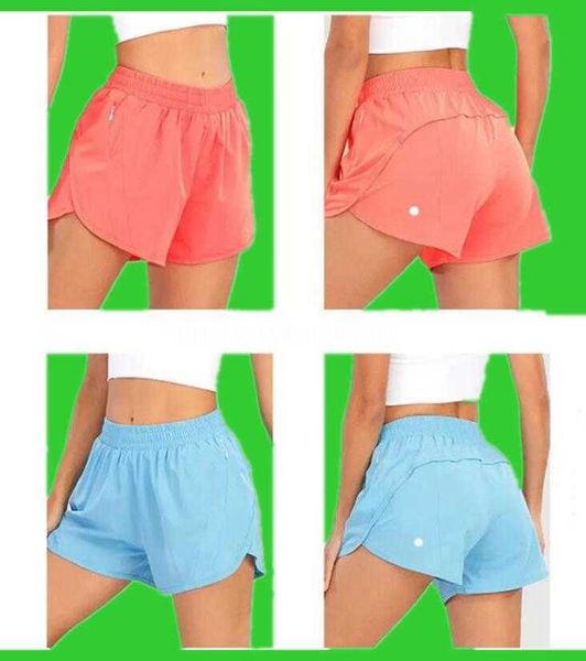 

lu-0160 womens yoga outfits high waist shorts exercise short pants fitness wear girls running elastic sportswear lulus mp8y, White;black