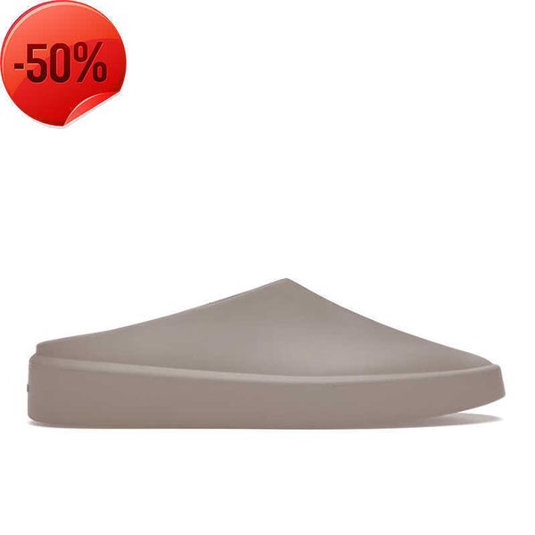 

slippers men women slide fog the california slip on almond cement concrete cream oat mens eh, Black