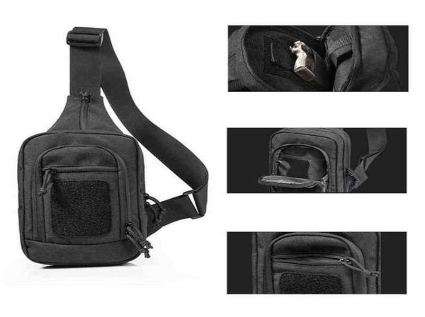 

tactical shoulder bag militray sling crossbody bag hunting chest pack concealed gun carry pouch handgun holster outdoor camping w24150490