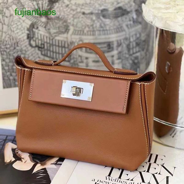 

hemres premium fashion leather layer original mini 2424 carrie bag portable one-shoulder cross-body women's 6686, Black