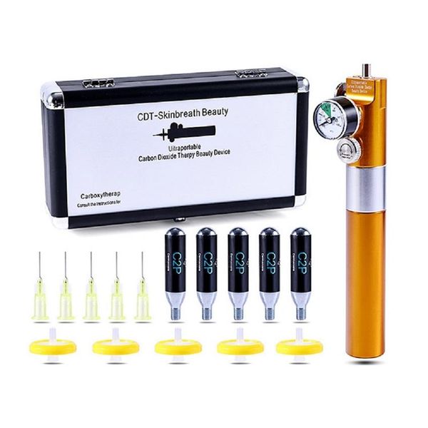 

home beauty instrument cdt carboxytherapy device skin breath therpy c2p co2 eye wrinkle stretch marks removal machine carboxiterap2606