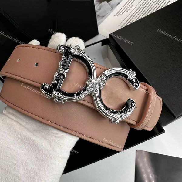 

belt women designer belt fashion classic belt men belts women men's casual letter smooth buckle belt width 4 cm with box belts luxury c, Black;brown