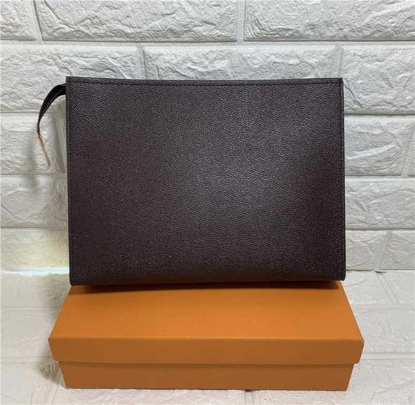 

26cm clutch bags toiletry pouch handbags purses men wallet women leather handbag shoulder bag wallets card holder chain key pouchs9672496