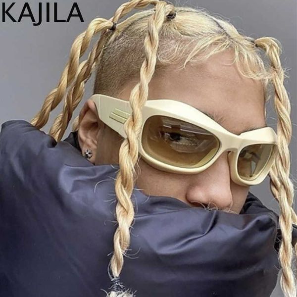 

sunglasses cyberpunk y2k sunglasses women men sports square sun glasses ladies 2022 luxury brand punk gold sliver eyewear shades uv400 j2304, White;black