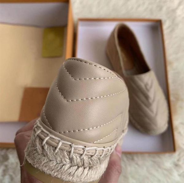 

designerwomen espadrilles designer leather slipon shoes summer patchwork women flat casual espadrilles low cut white canvas shoe6786128, Black