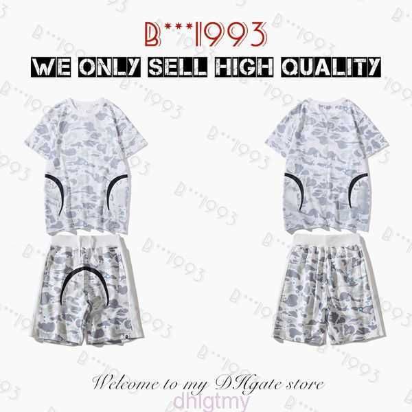

t designer mens craftsmanship shirts shorts suits men women fashion tshirt street casual cartoon comics joint name cotton printed camouflage, White;black