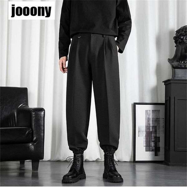 

pants clothes m4xl men's black suit pants straight loose casual high waist pants japanese streetwear highquality male trousers