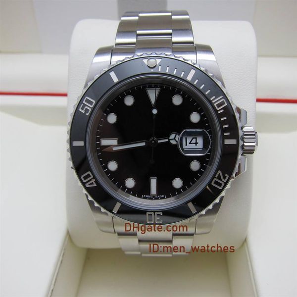 

n factory v11 deluxe men watch sapphire watches eta 2836 eta 3135 movement ceramic bezel 116610ln model 904l stainless steel w2294, Slivery;brown