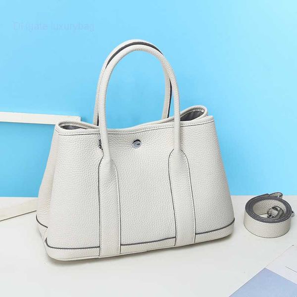 

designer herbag garden party evening capacity leather women's cowhide garden commuter multi-functional hand large single shoulder diago