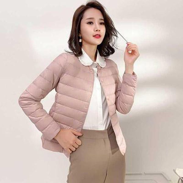 

parkas two wear plus size 4xl new women down jacket parka ultra light white duck down coat ladies short outerwears, Black