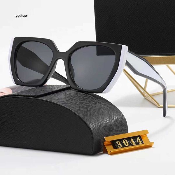 

2023 designer sunglasses men women uv400 polarized lenses cat eye full frame sun glasses outdoor sports cycling driving travel sunglasses ga, White;black