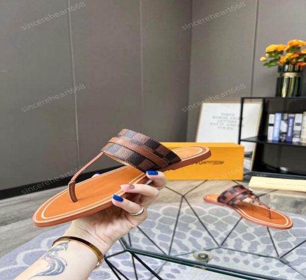 

2023 double letter designer slides mens women slippers summer sandals beach slide flat3319113, Black