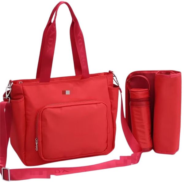 

mom baby diaper bag 3-piece set paris female designer print multifunctional fashion zipper & hasp one shoulder bag mom and girl's gift