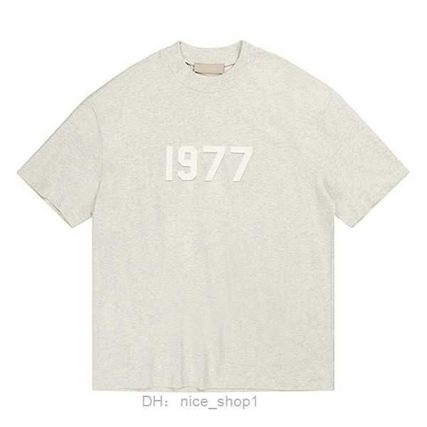 

men's designer shirts essent street casual essentail tshirt loose men luxury shorts essen tshirts chest print fashion tees essentiel 1, White;black