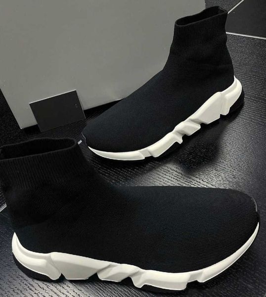 

knit balenciagas mesh high3d knits trainers sneakers shoes speed balencigas runner sock sports shoes stretch technical black man outdoor com