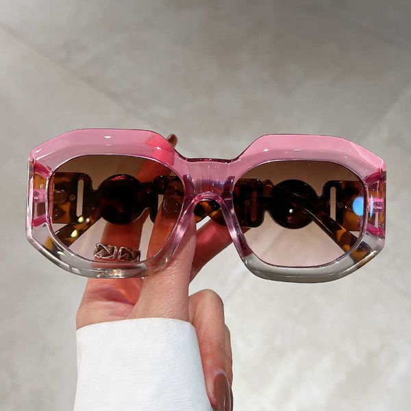 

sunglasses kammpt vintage oversize sunglasses men women trendy square gradient shades sun glasses luxury brand design fashion uv400 eyewear, White;black