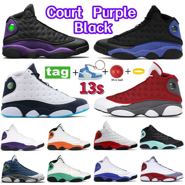 

with box jordns 2022 red flint 13s 13 jumpman basketball shoes obsidian powder blue court purple black hyper royal starfish houndstooth luck, White;red