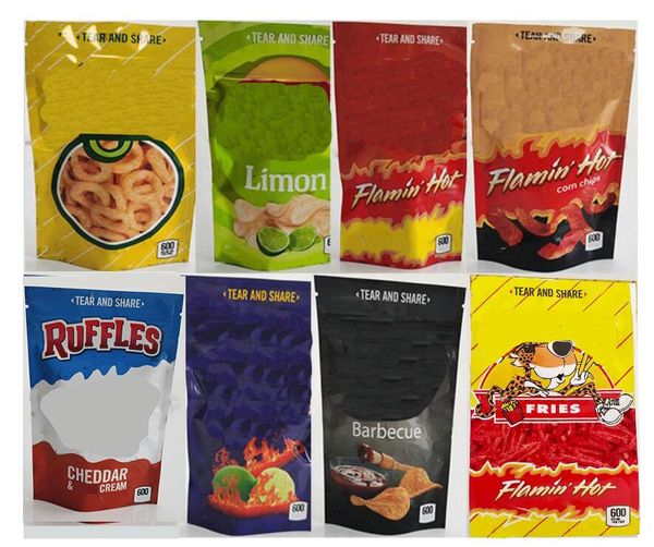 

mylar packaging bags cheddar bar becue cheetos moisture reusable sealed empty packaging bag