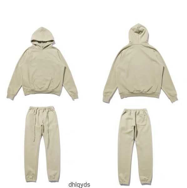 

mens plush hooded tracksuits fashion mans womens streetwear loose hoodies multicolor suit hiphop couple warm streetwear suits 28c29, Gray