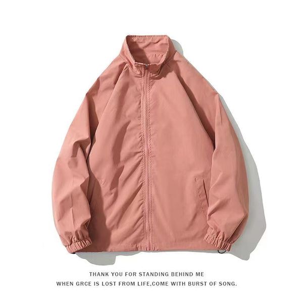 

2023 spring/summer thin jacket fashion casual coat outdoor sun protection windbreaker sun protection clothing waterproof jacket, Black;brown