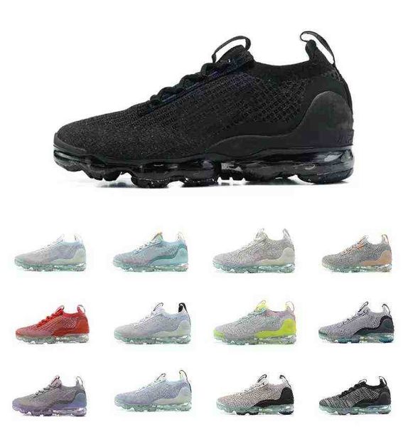 

es fk triple black anthracite fly running shoes men women knit summit white game royal oreo obsidian trainer metallic silver grey neon