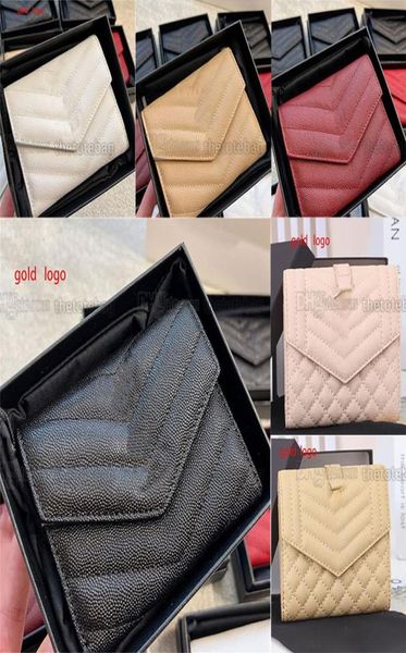 

cassandre matelasse multifolded wallet in grain de poudre embossed leather quilted envelope wallets luxurys designer fashion ladi7316155, Red;black