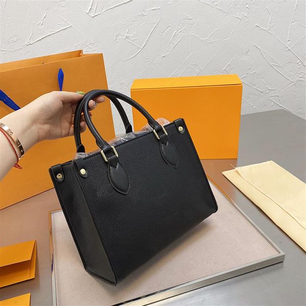 

2021 latest 25cm on the go women designers handbags crossbody bags classic design large-capacity mommy shopping bag fashion tote s2650