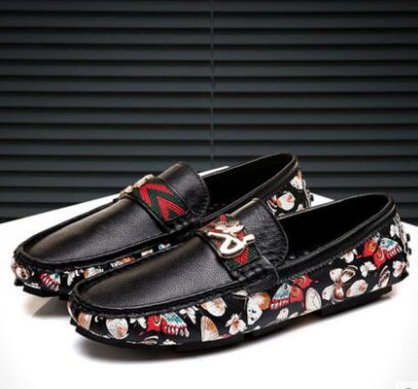 

new men office casual shoes men formal classic tassel slip on loafers shoes man dress business party shoes size 39477836830, Black