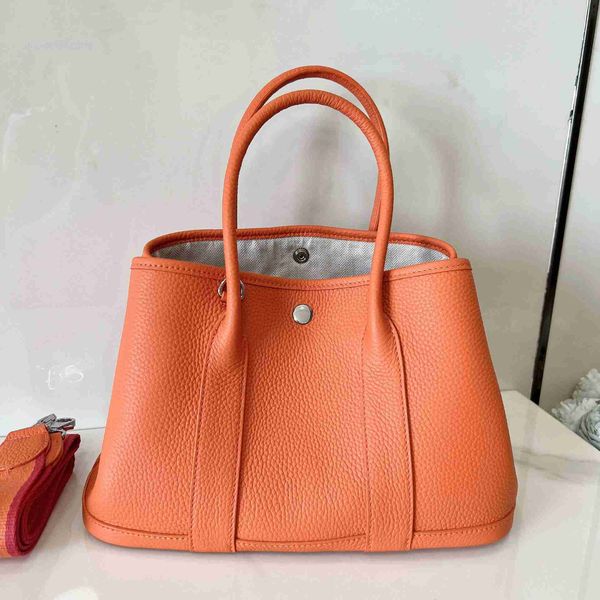 

designer herbag garden party evening lychee grain layer cow leather single shoulder messenger with large capacity portable versatile women&#