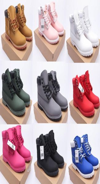 

designer boots men women tbl boot luxury leather shoes ankle martin shoe yellow red blue black hiking booties5130217