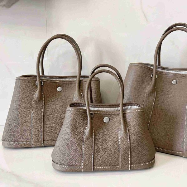 

designer herbag garden party evening lychee grain layer cow leather single shoulder messenger with large capacity portable versatile women&#