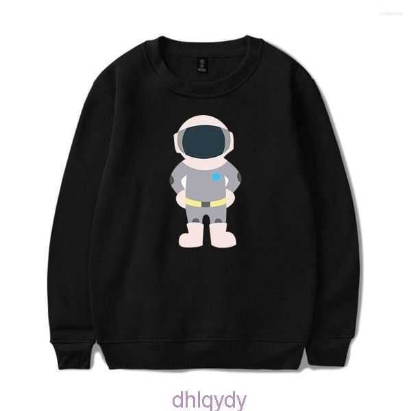 

hoodies nought merch astronought men's crewneck sweatshirt men women print pullover harajuku casual 3 l4k8, Black