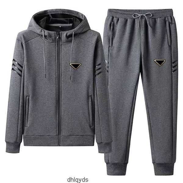 

sweatshirts hoodie sets men's tracksuits and pants designer tracksuits jumpers suits spring autumn tracksuit with letters budge black b, Gray