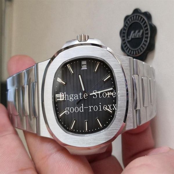 

8 6mm watches v4 version men's watch ppf factory mens automatic cal 324 sc date blue gray green white men eta 5711 platinum t242k, Slivery;brown