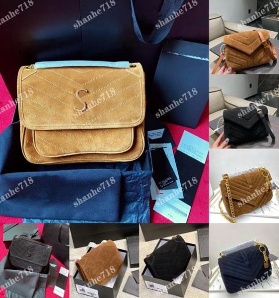 

denim blue niki women shoulder crossbody bag designer luxury handbags classic envelope messenger bag lambskin lady fla4064304, Red;black