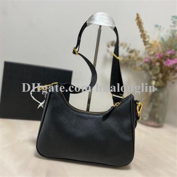

woman shoulder bag handbag women original box genuine leather messenger fashion purse zipper designer ladies clutch236j