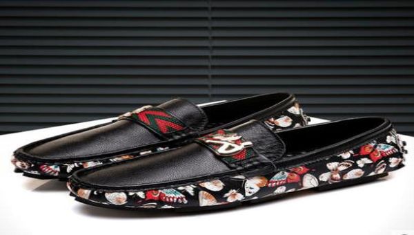 

new men office casual shoes men formal classic tassel slip on loafers shoes man dress business party shoes size 39472850698, Black