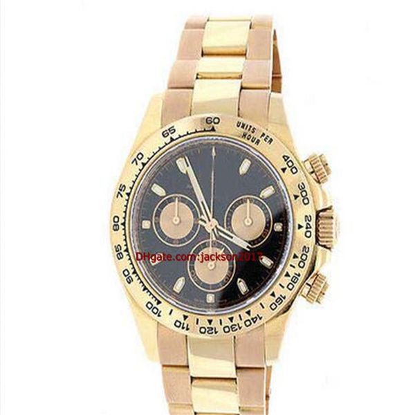 

christmas gift wristwatches 18k 116505 mens watch 40mm3223, Slivery;brown