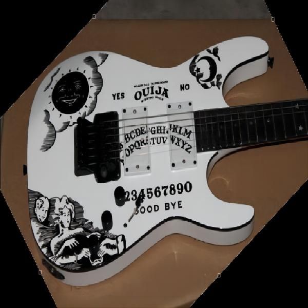 

in stock ultra thin 7v double electric guitar with guitars guitarra
