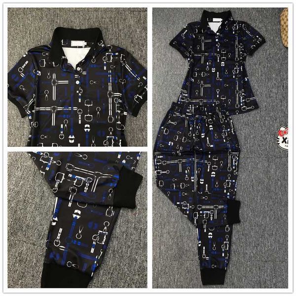 

26% off leisure cotton sports women's summer small fragrance two piece set european large, White