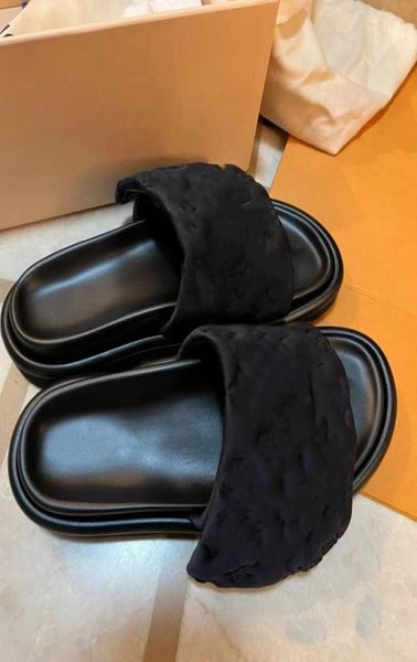 

designer print women039s feel brown satin sandals silk scarf fabric comfortable soft flat slippers beach shoes sandals loafers 4387080, Black