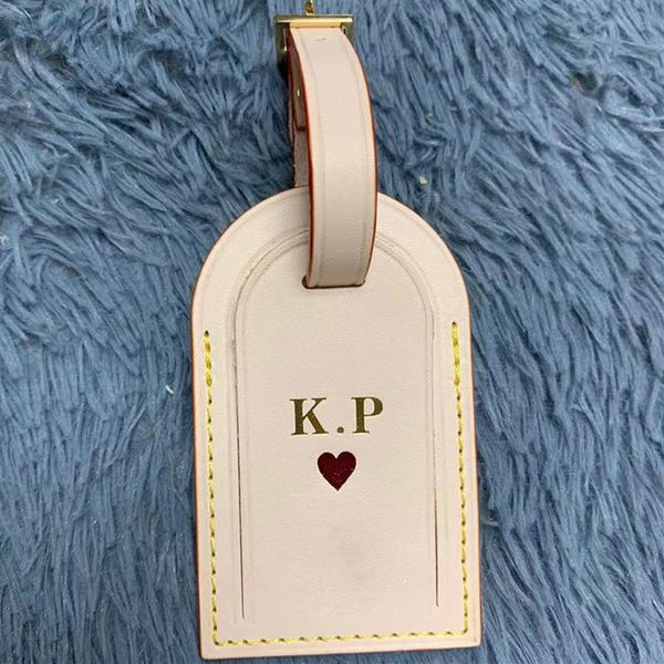

travel accessories luggage tag personalized custom name initial stamping tag bag designer logo travel label custo2623, Black