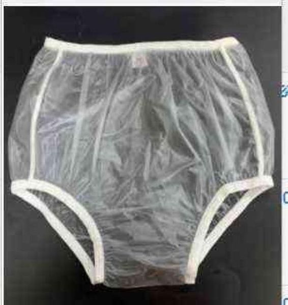 

2pcs abdl diapers pvc reusable baby pants diapers onesize plastic bikini pants ddlg baby underwear diapers 2111033264294