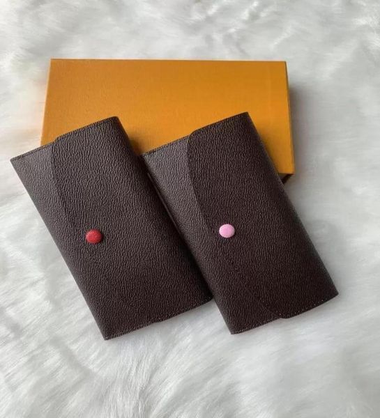 

bags fashion designer women long wallet woman purse discount original box card holder ladies handbag checked flower wallets3399497, Red;black