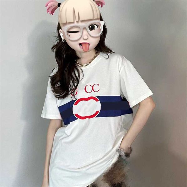 

32% off distinguishing market version fashion gujia pure cotton short sleeve t-shirt personality couple loose casual top, White;black